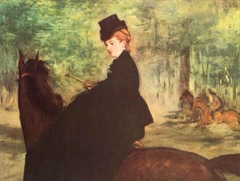 Edouard Manet : The Horsewoman